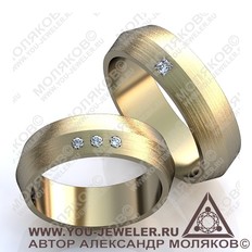 obr044 обручальное кольцо<br> LAMARA