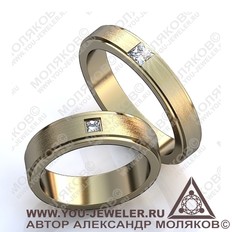 obr009 обручальное кольцо<br> NICOLETTA