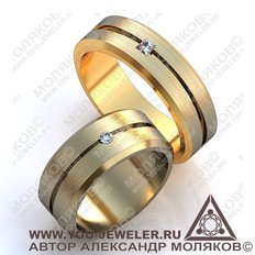 obr043 обручальное кольцо<br> LAMBERT