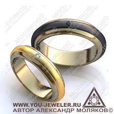 obr022 обручальное кольцо<br> BELOSVETA