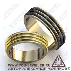 obr017 обручальное кольцо<br> GINEROSA