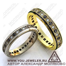 obr077 обручальное кольцо<br>TAZIANO