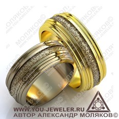 obr058 обручальное кольцо<br>GENESIO