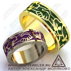 obr170 обручальное кольцо<br>DRAGOMIRA