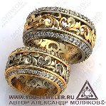 Коллекция ОБРУЧАЛЬНЫХ КОЛЕЦ №3